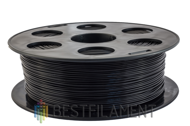 Черный HIPS Bestfilament для 3D-принтеров 1 кг (1,75 мм) HIPS для 3D-принтера. Диаметр 1,75 мм. Вес 1 кг. Цвет черный