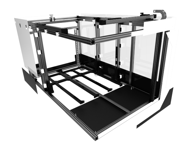 3D-принтер BLB Industries The Box Custom The Box Extra-Large один из самых быстрых принтеров в мире, а его скорость печати достигает 6 кг в час.