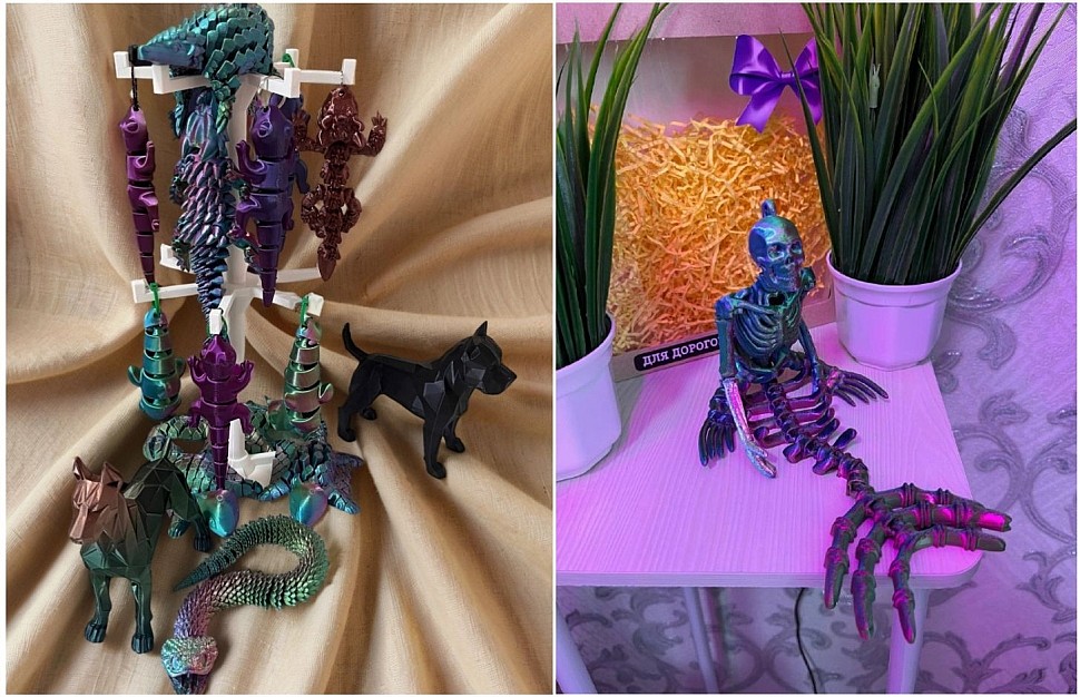 яркие брелоки