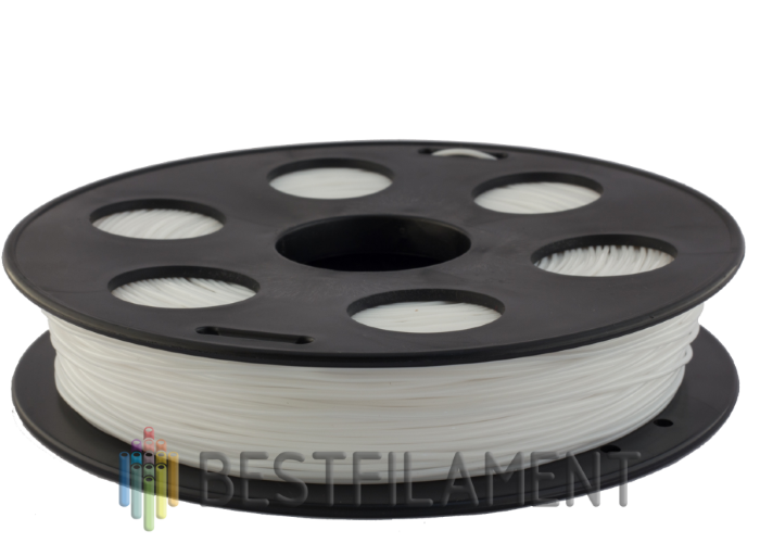 Белый Bflex пластик Bestfilament для 3D-принтеров 0.5 кг (2,85 мм) 