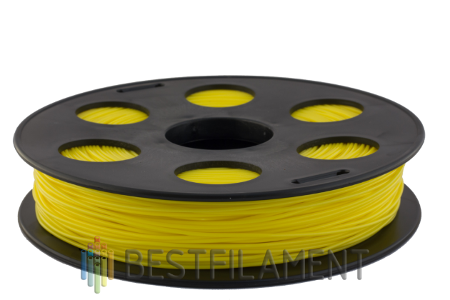 Желтый Bflex пластик Bestfilament для 3D-принтеров 0.5 кг (2,85 мм)