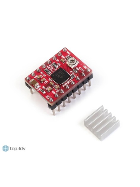 Драйвер А4988 шагового двигателя Драйвер А4988 шагового двигателя