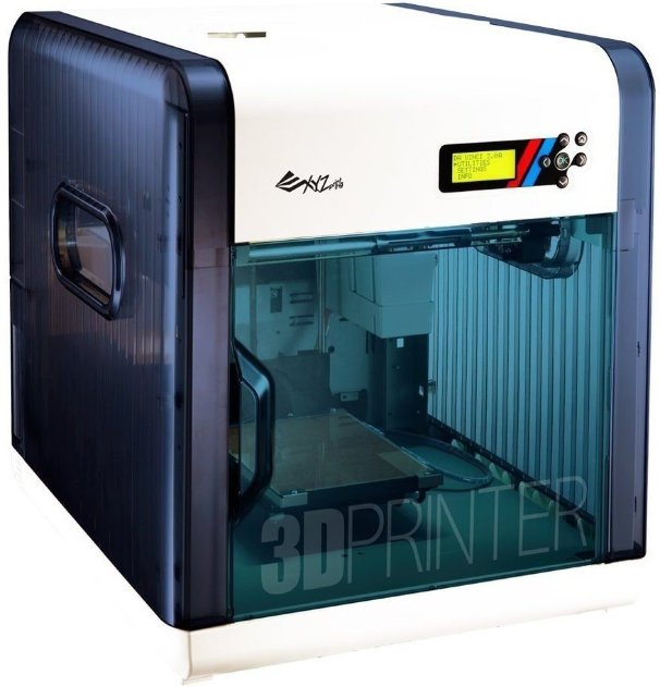 3D принтер XYZPrinting da Vinci 2.0A 3D принтер XYZPrinting da Vinci 2.0A - 3d-принтер с двумя экструдерами от компании XYZPrinting. Область печати: 20 x 20 x 15 см.