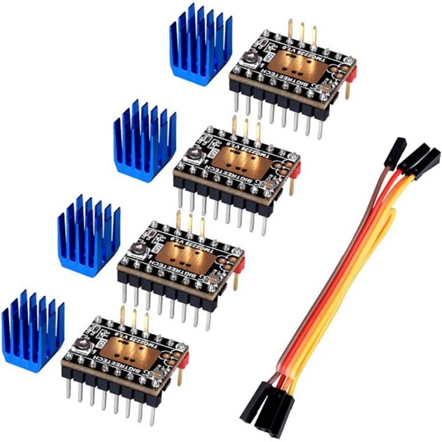 Драйвер TMC2225 шагового двигателя 4 шт Драйвер TMC2225 шагового двигателя 4 шт