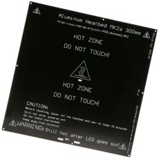 Стол нагревательный алюминиевый MK2a 300*300mm 12V