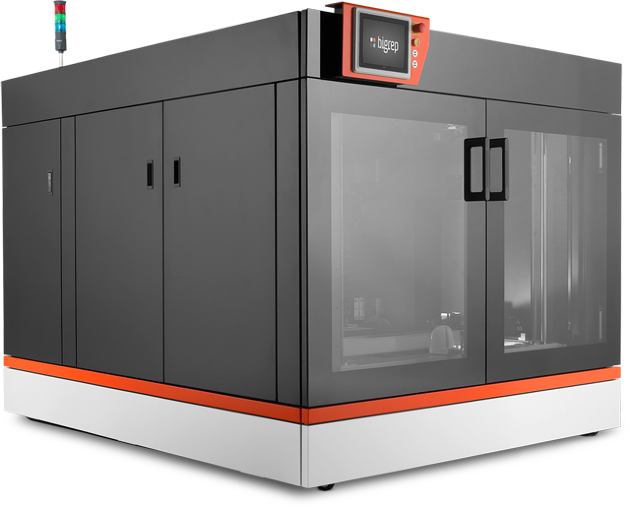 3D принтер BigRep PRO 3D принтер PRO от компании BigRep представляет собой индустриальную машину для профессиональной печати. Область построения: 100.5 x 100.5 x 100.5 см.