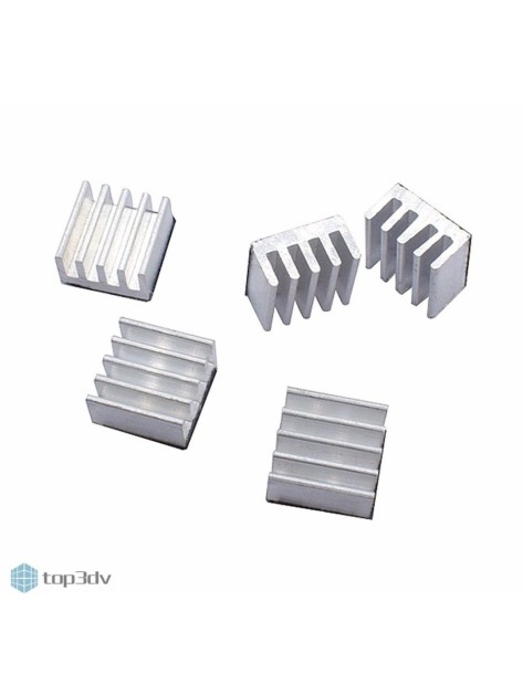 Радиатор алюминиевый для драйвера двигателя Радиатор алюминиевый для драйвера двигателя