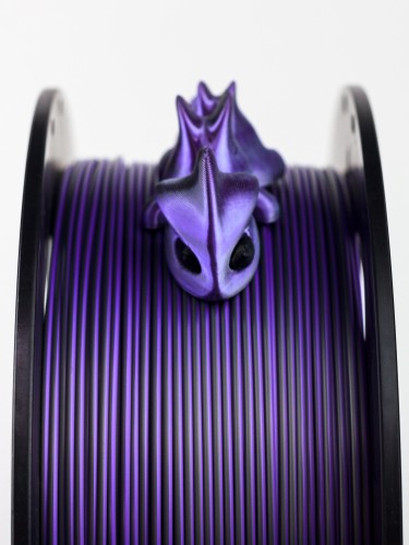 Трехцветный PLA шелк фиолетовый черный серебро пластик Bestfilament для 3D-принтеров 1 кг (1,75 мм)