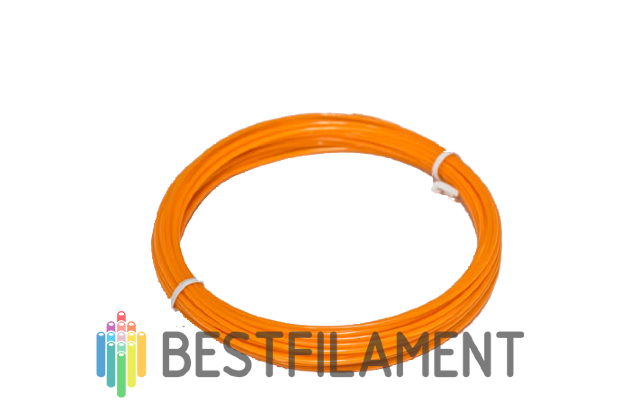 Пробник оранжевого PLA-пластика Bestfilament, 1.75 мм Пробник PLA-пластика Bestfilament, 1.75 мм