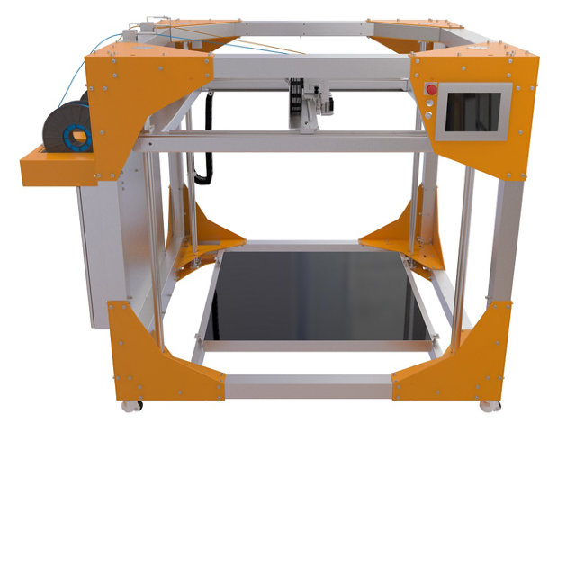 3D принтер BigRep ONE 3 ver. С BigRep ONE 3 ver. С является профессиональным и полноформатным 3D-принтером, работающим по технологии FDM. Область печати: 100.5 х 100.5 х 100.5 см.