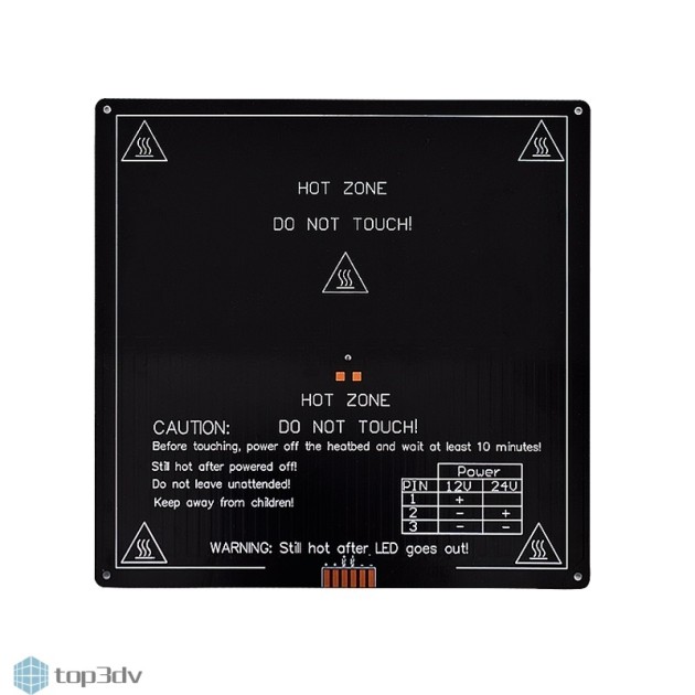 Стол нагревательный МК3 220*220*3 12/24В Стол нагревательный МК3 220*220*3 12/24В