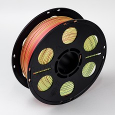Трехцветный PLA шелк желтый красный золото пластик Bestfilament для 3D-принтеров 1 кг (1,75 мм) Трехцветный PLA шелк желтый красный золото пластик Bestfilament для 3D-принтеров 1 кг (1,75 мм)