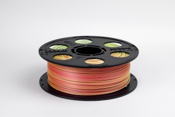 Трехцветный PLA шелк красный желтый синий пластик Bestfilament для 3D-принтеров 1 кг (1,75 мм)