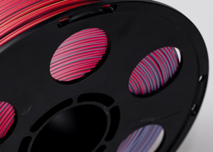 Трехцветный PLA шелк красный желтый синий пластик Bestfilament для 3D-принтеров 1 кг (1,75 мм)