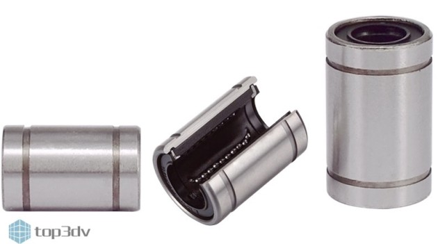 Подшипник линейный LM8LUU 8*15*45мм Подшипник линейный LM8LUU 8*15*45мм