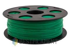 Зеленый PLA пластик Bestfilament для 3D-принтеров 1 кг (2.85 мм)