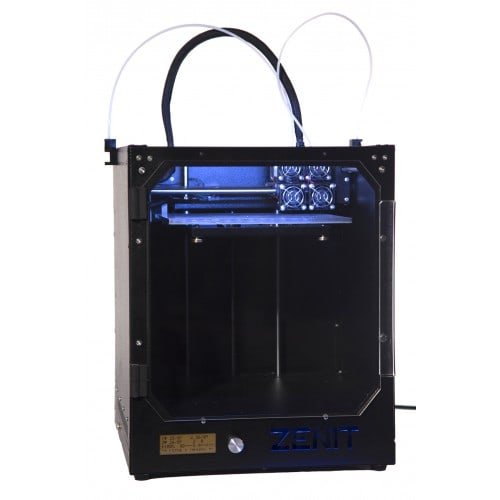 3D принтер Zenit DUO Zenit DUO - 3D принтер с двумя экструдерами. Область печати: 19 х 21.5 х 23 см.