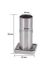 Подшипник линейный с фланцем LMK16LUU