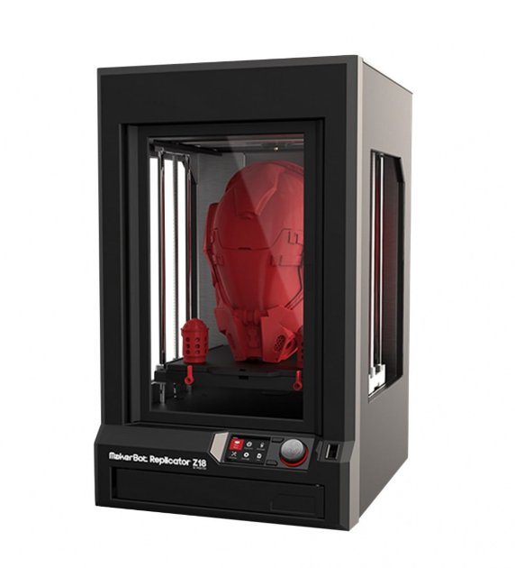 3D принтер MakerBot Replicator Z18 MakerBot Replicator Z18 - это 3D-принтер пятого поколения. Область печати: 30.5 x 30.5 x 45.7 см.