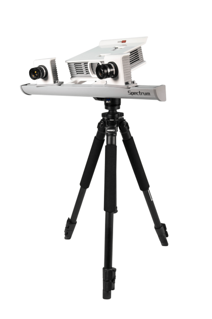 3D сканер RangeVision Spectrum ​RangeVision Spectrum - новый 3D сканер высокого разрешения. Зона сканирования 520 х 390 х 390 мм.