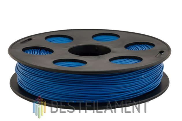 Синий HIPS Bestfilament для 3D-принтеров 0,5 кг (1,75 мм) HIPS для 3D-принтера. Диаметр 1,75 мм. Вес 0,5 кг. Цвет синий