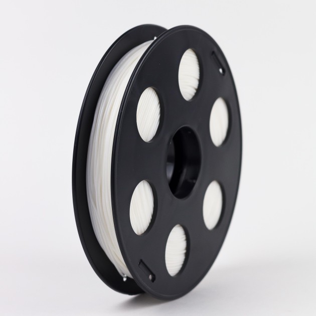 Белый TPU HARD пластик Bestfilament для 3D-принтеров 0.5 кг (1,75 мм) TPU HARD белый Твердость 60d
