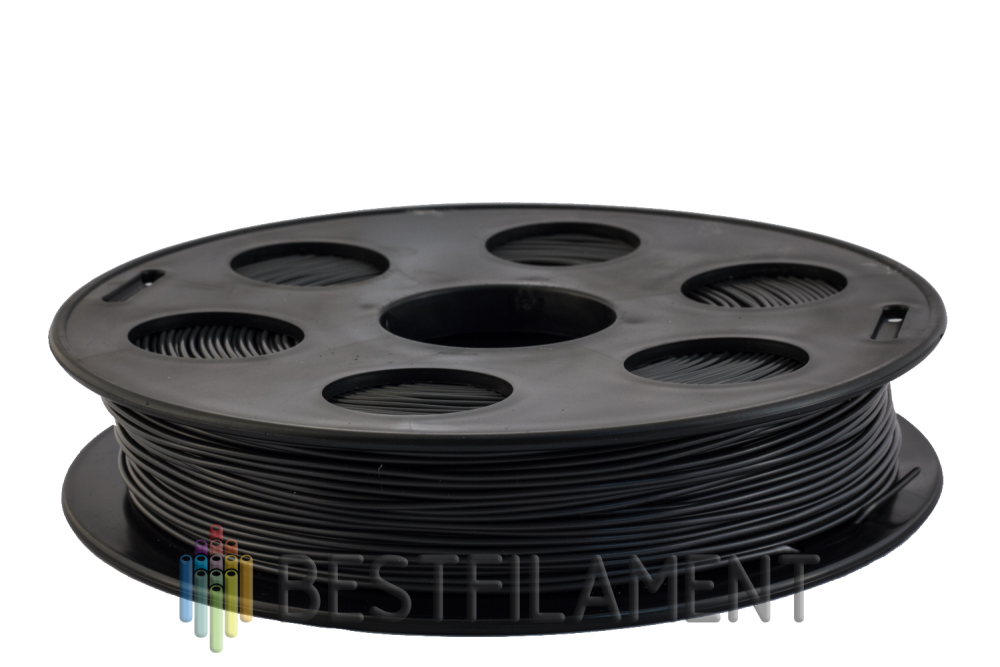 Черный PETG пластик Bestfilament для 3D-принтеров 0.5 кг (1,75 мм)