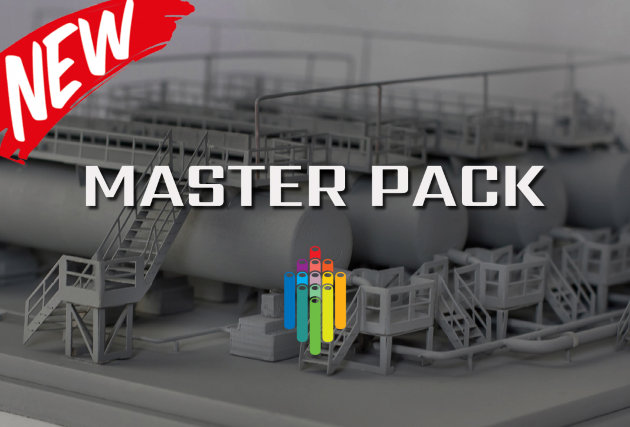 BESTFILAMENT Master pack (NYLON+FLEX+PETG) Набор для профессионалов: инженерные пластики для 3D-печати
