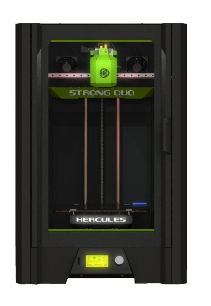 3D принтер Hercules Strong DUO 3D принтер Hercules DUO – это двухэкструдерный принтер от компании Imprinta. Область печати: 30 х 29 х 37 см.
