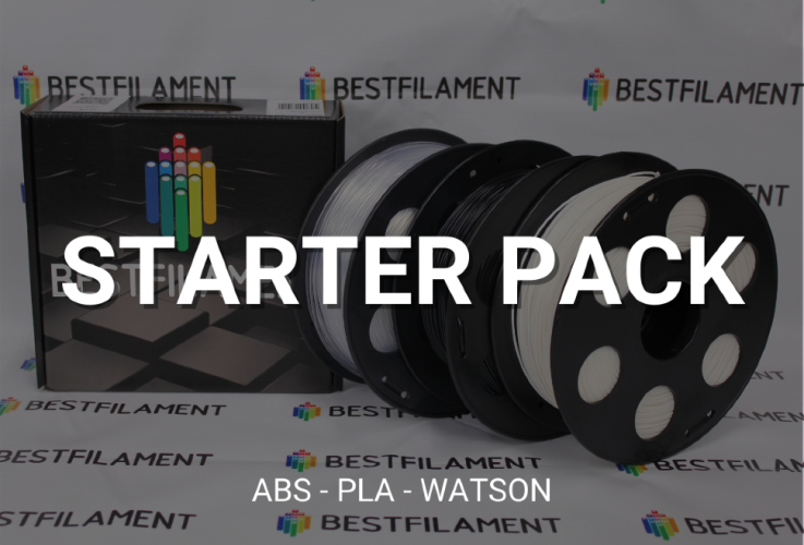 BESTFILAMENT Starter pack (PLA+PETG+Watson)