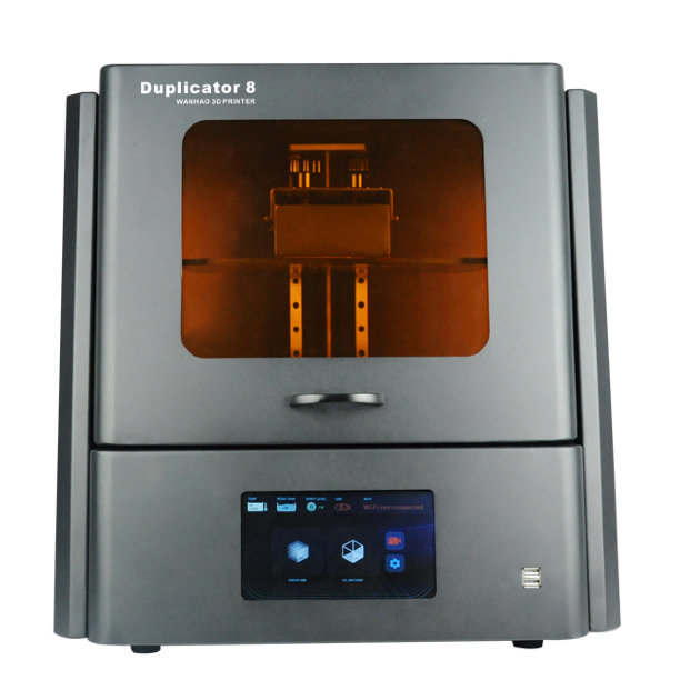 3D принтер Wanhao Duplicator 8 (D8) Duplicator 8 – самый долгожданный фотополимерный 3D принтер от Wanhao с оптимальным соотношением цены и качества. Область печати: 19.2 х 12 х 18 см.