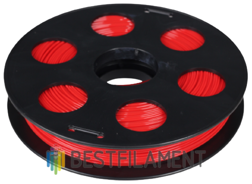 Красный ABS пластик Bestfilament для 3D-принтеров 0,5 кг (1,75 мм) АБС пластик для 3D-принтера. Диаметр 1,75 мм. Вес 0.5 кг. Цвет красный