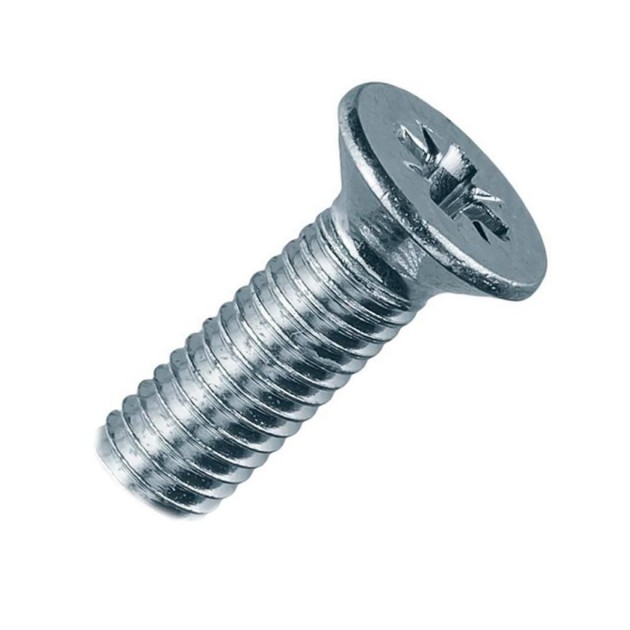 Винт М4*6 DIN965 потай головка оцинковка 50шт Винт М4*6 DIN965 потай головка оцинковка 50шт