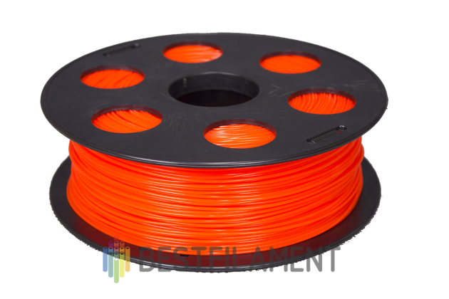 Огненный PLA пластик Bestfilament для 3D-принтеров 1 кг (1,75 мм) PLA пластик для 3D-принтера. Диаметр 1,75 мм. Вес 1 кг. Цвет огненный