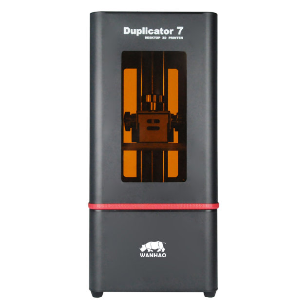 3D принтер Wanhao Duplicator 7 v 1.5 Wanhao D7 1.5 – бюджетный фотополимерный 3D принтер, печатающий по технологии LED/DLP. Область печати: 12 х 6.8 х 18 см.