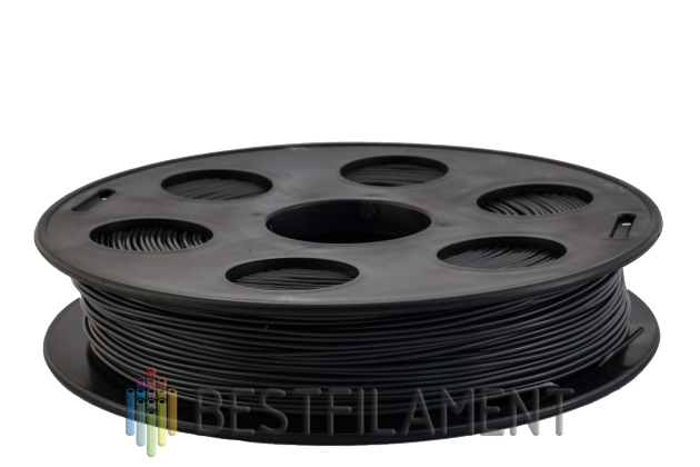 Черный TPU SOFT пластик Bestfilament для 3D-принтеров 0.5 кг (1,75 мм) TPU пластик