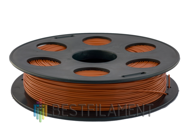 Шоколадный PETG пластик Bestfilament для 3D-принтеров 0.5 кг (1,75 мм)