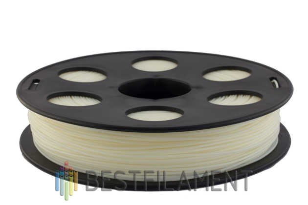 Натуральный (прозрачный) TPU SOFT пластик Bestfilament для 3D-принтеров 0.5 кг (1,75 мм) TPU пластик