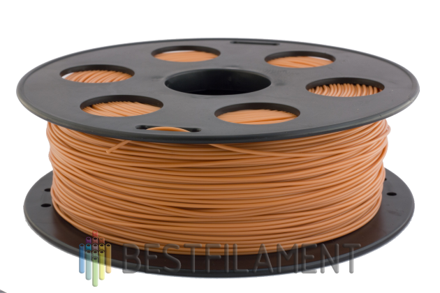 Коричневый PLA пластик Bestfilament для 3D-принтеров 1 кг (2.85 мм)