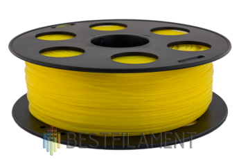 Желтый PETG пластик Bestfilament для 3D-принтеров 1 кг (1,75 мм)
