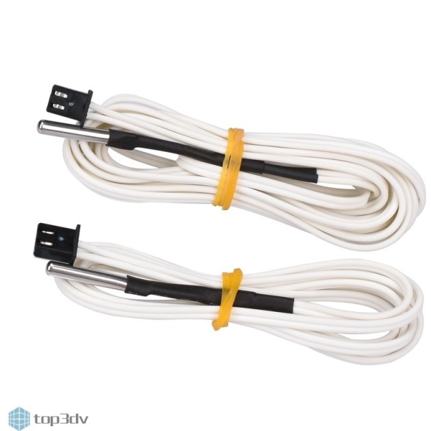 Термистор 100кОм NTC 3950 до 350 градусов на проводе 2м XH2.54 Термистор 100кОм NTC 3950 до 350 градусов на проводе 2м XH2.54