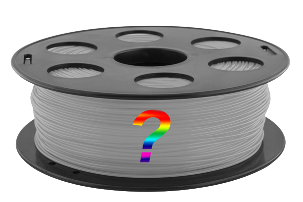 Переходный PLA-шелк пластик Bestfilament для 3D-принтеров 1 кг (1,75 мм) Новый пластик PLA-шелк для 3D-принтера. Диаметр 1,75 мм. Вес 1 кг. Цвет переходный