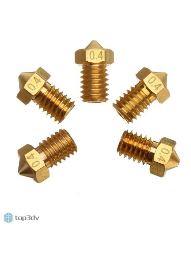 Сопло E3D 0.4 мм латунь набор 5 шт