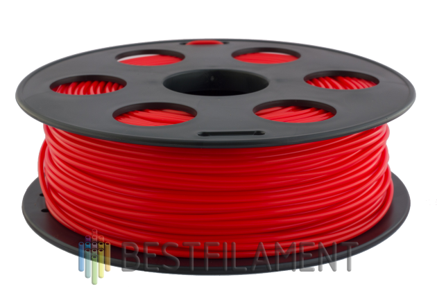 Красный PLA пластик Bestfilament для 3D-принтеров 1 кг (2.85 мм) PLA пластик для 3D-принтера. Диаметр 2.85 мм. Вес 1 кг. Цвет красный