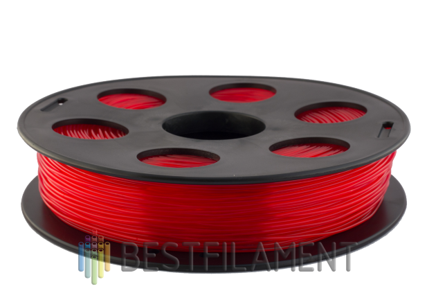 Красный Watson Bestfilament для 3D-принтеров 0,5 кг (1,75 мм) Watson для 3D-принтера. Диаметр 1,75 мм. Вес 0.5 кг. Цвет красный