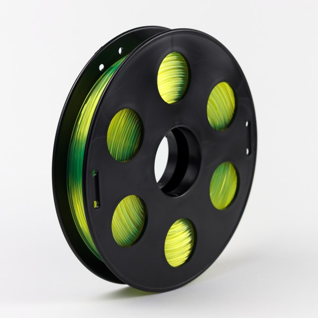 Флуоресцентный PETG пластик Bestfilament для 3D-принтеров, цвет желтый, 0.5 кг (1,75 мм) PETG пластик для 3D-принтера. Диаметр 1,75 мм. Вес 0.5 кг. Цвет флуоресцентный желтый
