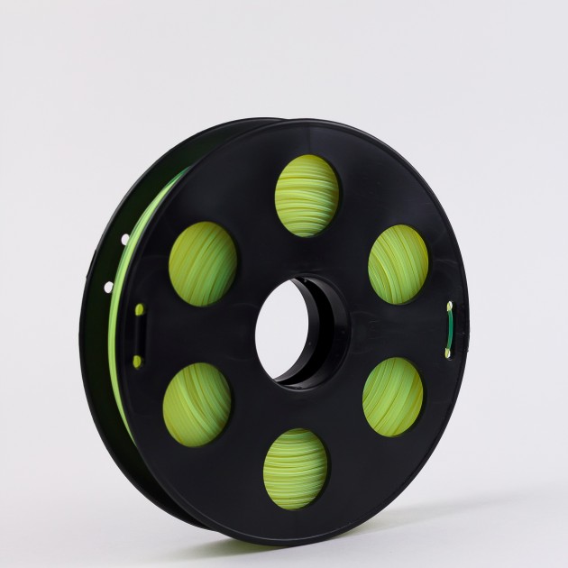 Флуоресцентный PLA пластик Bestfilament для 3D-принтеров, цвет желтый, 0,5 кг (1,75 мм) Флуоресцентный PLA пластик для 3D-принтера. Диаметр 1,75 мм. Вес 0.5 кг. Цвет желтый
