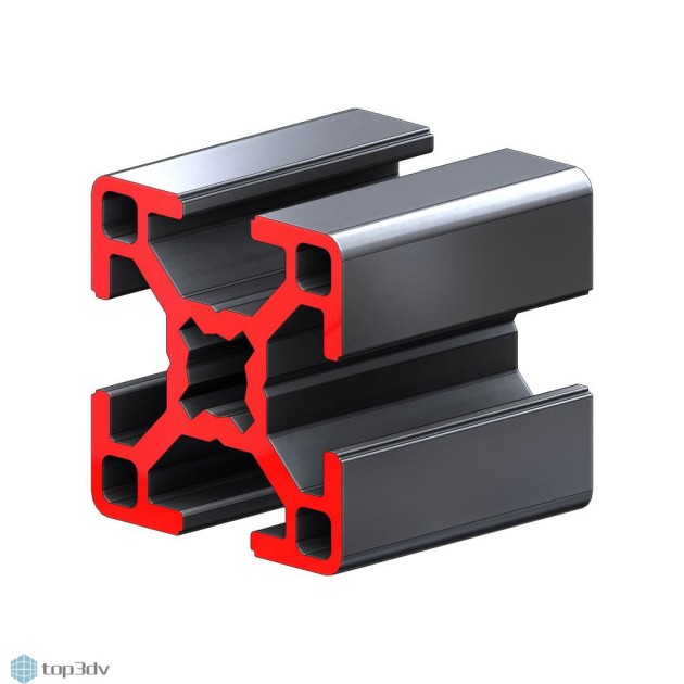 Алюминиевый профиль 20x20мм 1500мм Алюминиевый профиль 20x20мм 1500мм