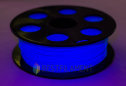 Флуоресцентный PLA пластик Bestfilament для 3D-принтеров, цвет голубой, 0.5 кг (1,75 мм)