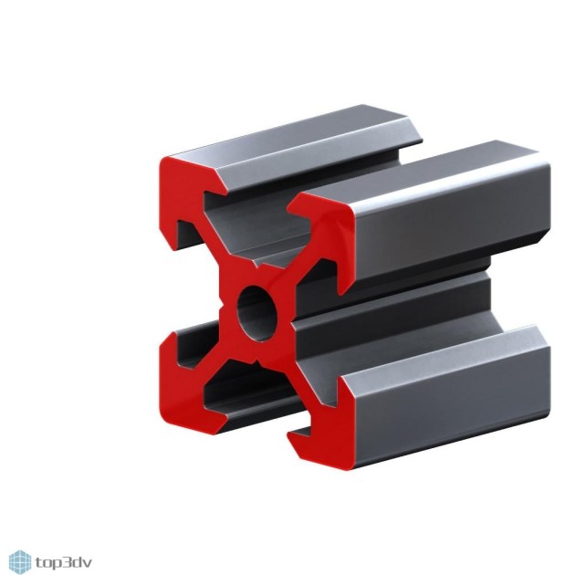 Алюминиевый профиль 20x20мм 1500мм V-Slot Алюминиевый профиль 20x20мм 1500мм V-Slot